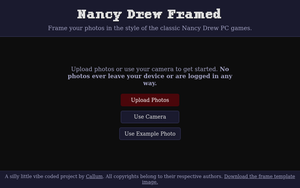 Nancy Drew Framed preview